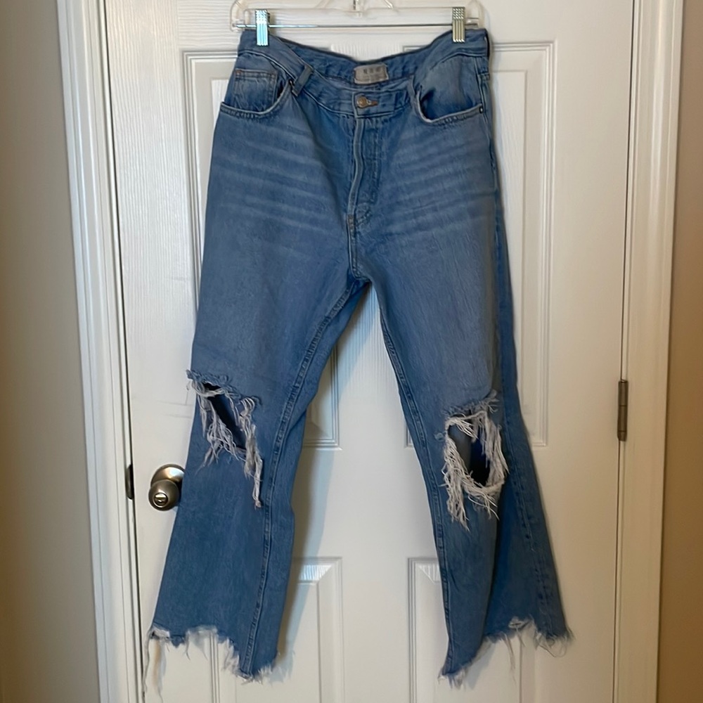 Free people ripped jeans
